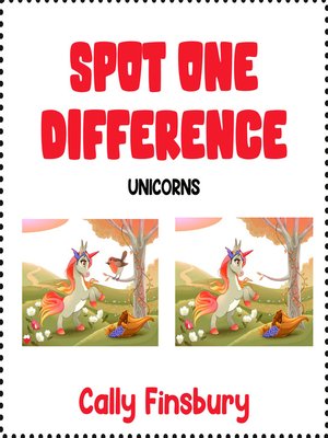 cover image of Spot One Difference Unicorns